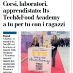 Corsi, laboratori, apprendistato: ITS Tech&Food Academy a tu per tu con i ragazzi